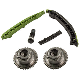Timing Chain Kit w/ Intake Exhaust Valves compatible for Mercedes W204 C250 SLK250 M271