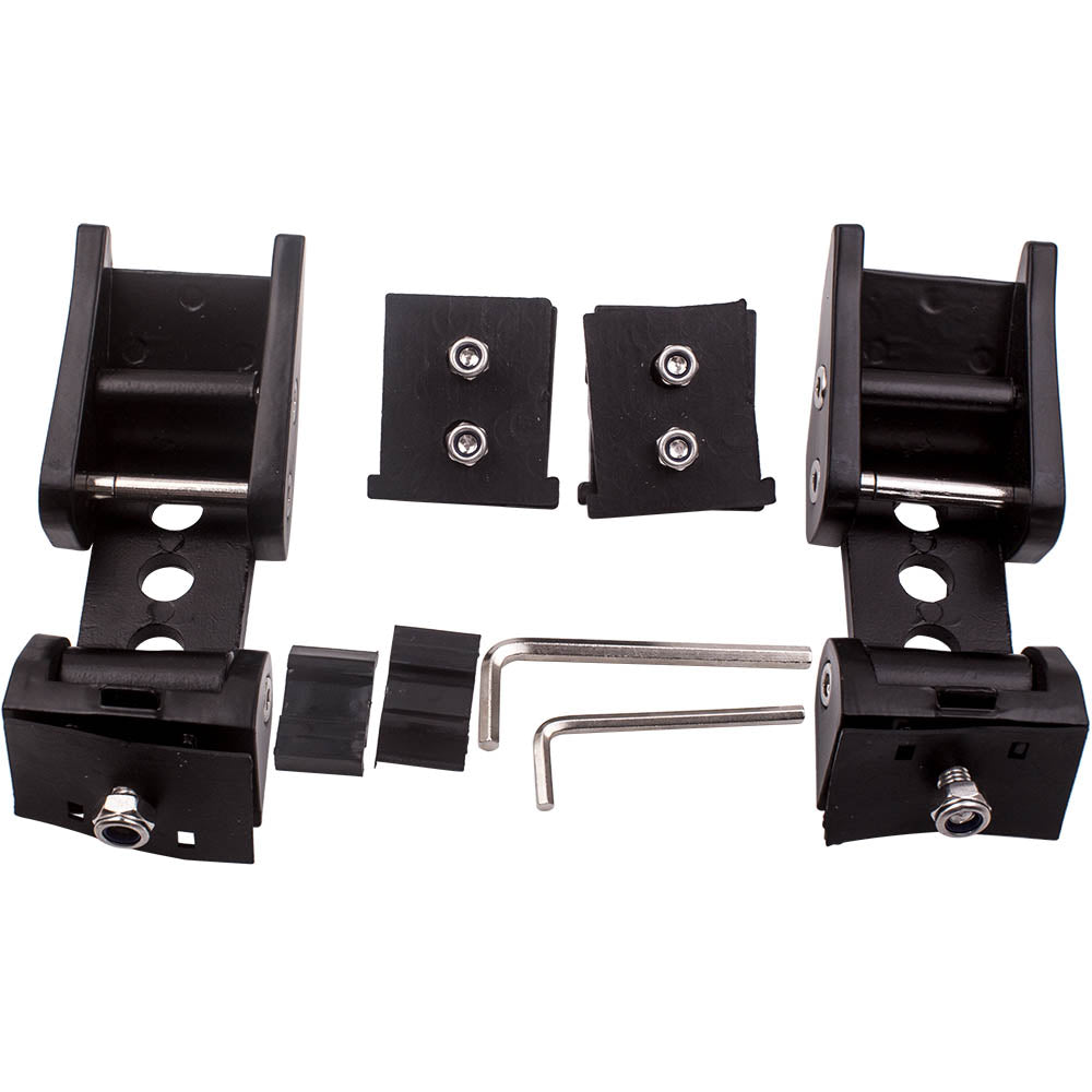 Hood Latch Locking Catch geschikt voor Jeep Wrangler JK JL Unlimited w/Rubber Pads