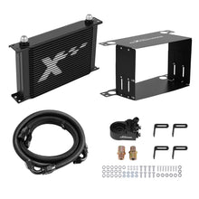 Laad de afbeelding in de galerijviewer, Universal 25 Row Aluminium Engine Oil Cooler Kit AN10 Thermostatic Adapter Hose