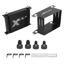 Laad de afbeelding in de galerijviewer, 30-Row Aluminium Oil Cooler Kit Universal Fit met AN10 PortsMounting Kit
