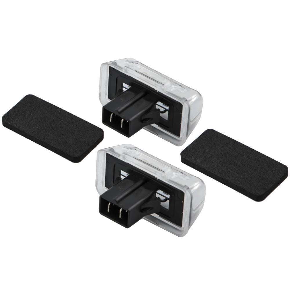 2Pc geschikt voor White LED Licence Number Plate Light geschikt voor Ford Transit Tourneo Connect 85-14