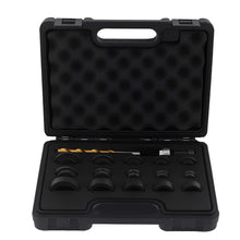 Laad de afbeelding in de galerijviewer, 17pc Auto Hole Punch Set for Sensor Installation 17-32mm Carbon Steel Tool