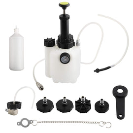 3L Manual Brake Clutch Bleedung System Fluid Bleed Tool Bleeder KitAdapter
