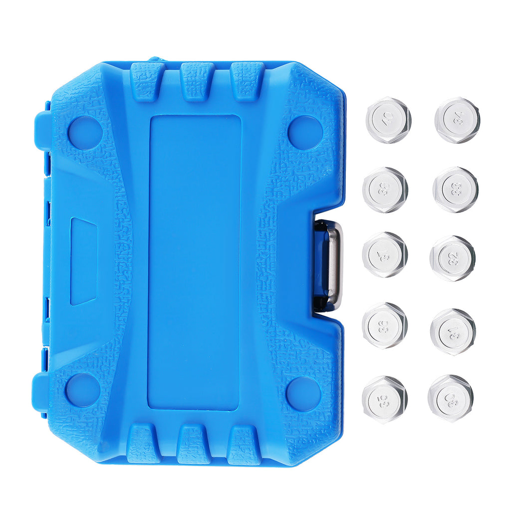 10pc geschikt voor Bmw Master Locking Wheel Nut Socket Spline Tamper Proof Removal Key Set