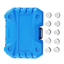 Laad de afbeelding in de galerijviewer, 10pc geschikt voor Bmw Master Locking Wheel Nut Socket Spline Tamper Proof Removal Key Set