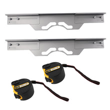 Laad de afbeelding in de galerijviewer, 2PCS Carbon Steel Wheel Alignment Calibration Plates Tool met Measuring Tapes