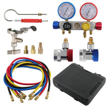 Laad de afbeelding in de galerijviewer, Air Conditioning geschikt voor AC Diagnostic A/C Spruitstuk Gauge Tool Set Refrigeration