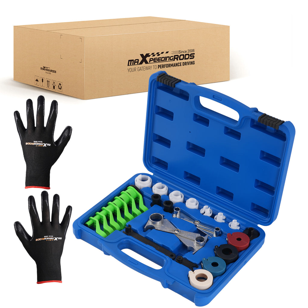 25PCS Quick Disconnect Removal Tool Set Fuel Line geschikt voor AC Hose Kit Aluminum