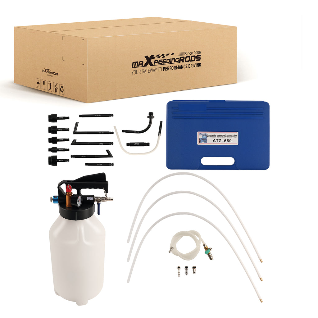 8L ATF Engine Fluid System Professional Tool met 14 AdaptersSafety Valve