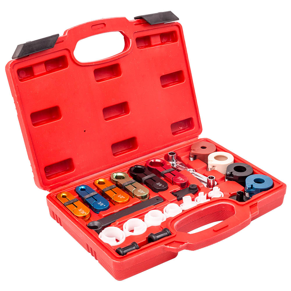 geschikt voor Ford 1/2 A/C Transmission Hose Fuel Oil Line Air Line Disconnect Tools Kit