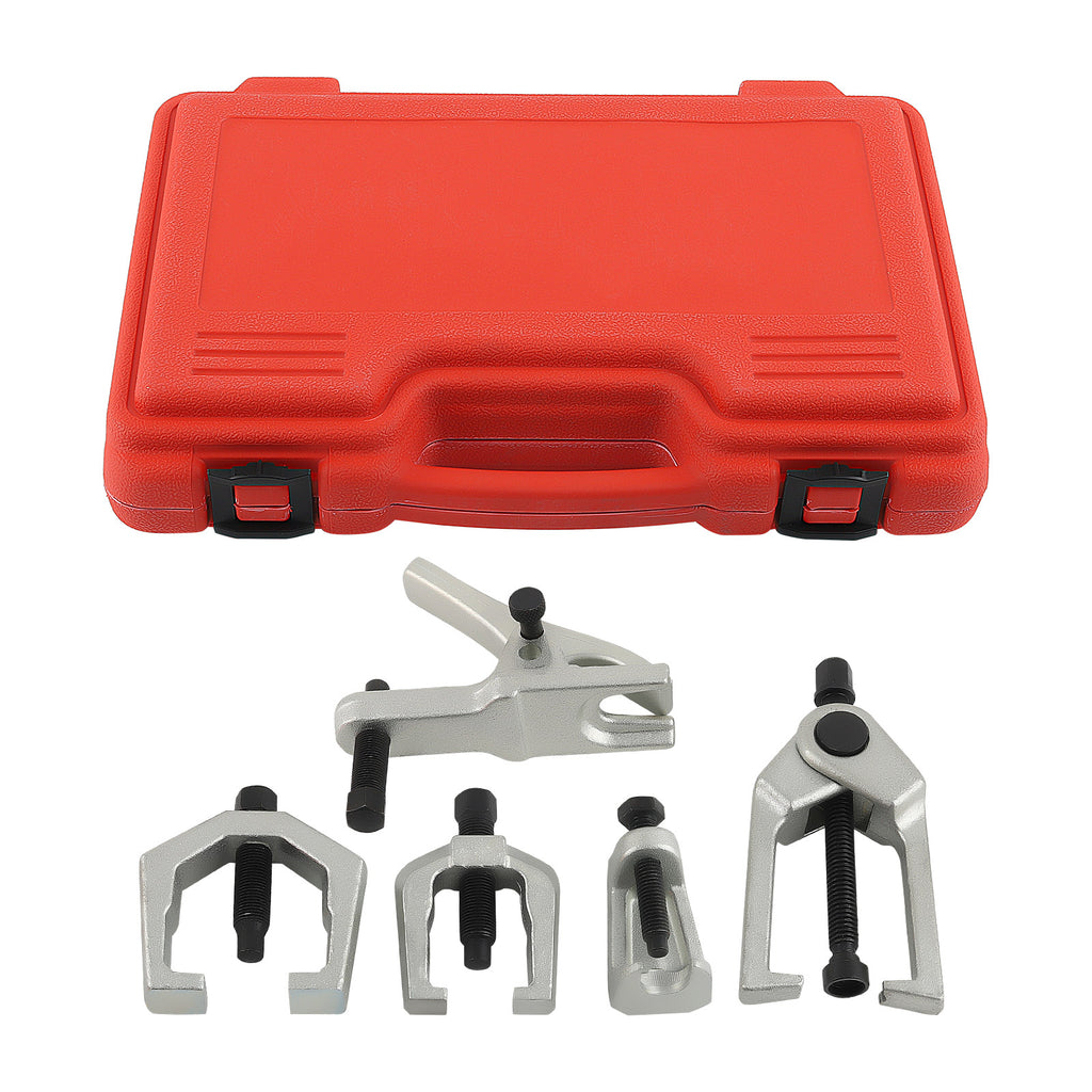 5 Front End Service Tool Kit Ball Joint Separator Pitman Arm Tie Rod Puller 1-1