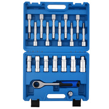 Laad de afbeelding in de galerijviewer, Shock Absorber Tool Kit 19x Ophanging Strut Nut Removal Top Mount Service 1/2