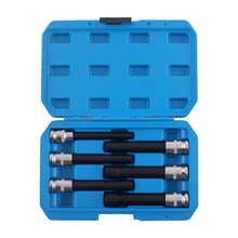 Laad de afbeelding in de galerijviewer, 6pc Deep E-Type Socket Kit 1/2 Drive E10-E20 voor Auto Repair 140mm CR-V Steel