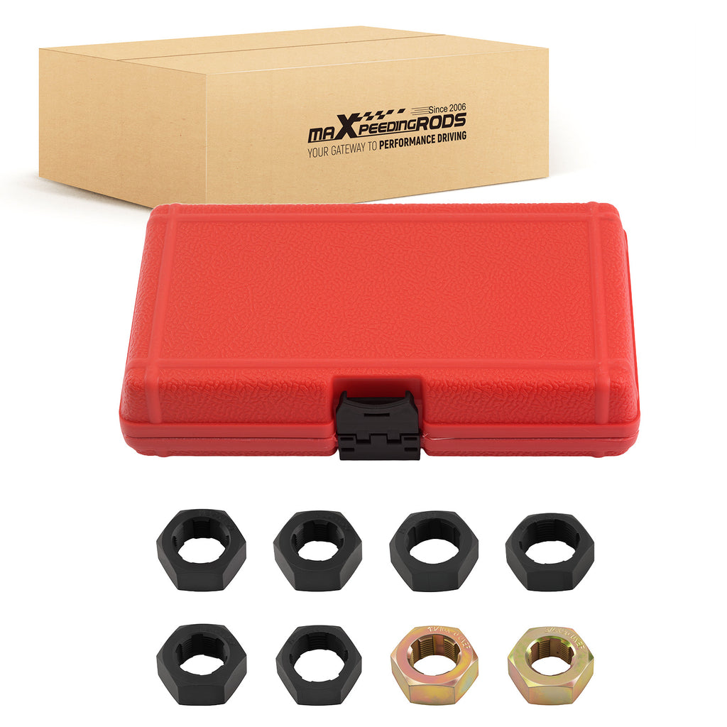 8pc Axle Die Set voor Voor Wheel Drive Cars M24 M22 M20 Thread Tools