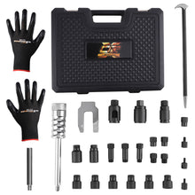 Laad de afbeelding in de galerijviewer, 26pc Diesel Injector Puller Kit Slide HammerAdapters M8-M29 voor Common Rail