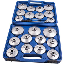 Laad de afbeelding in de galerijviewer, 23pcs Oil Filter Removal Cap Cup Wrench Socket Tool Kit geschikt voor BMW VW Universal