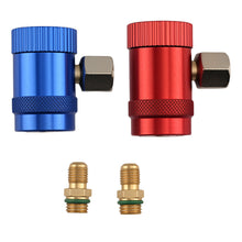 Laad de afbeelding in de galerijviewer, geschikt voor AC R1234yf Quick Connect Coupler Kit Car Air Conditioning Service M12 Adapter
