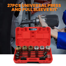 Laad de afbeelding in de galerijviewer, NEW 26Pcs Press Pull Sleeve Bearings Bushes Seals Removal Install Repair Kit Set