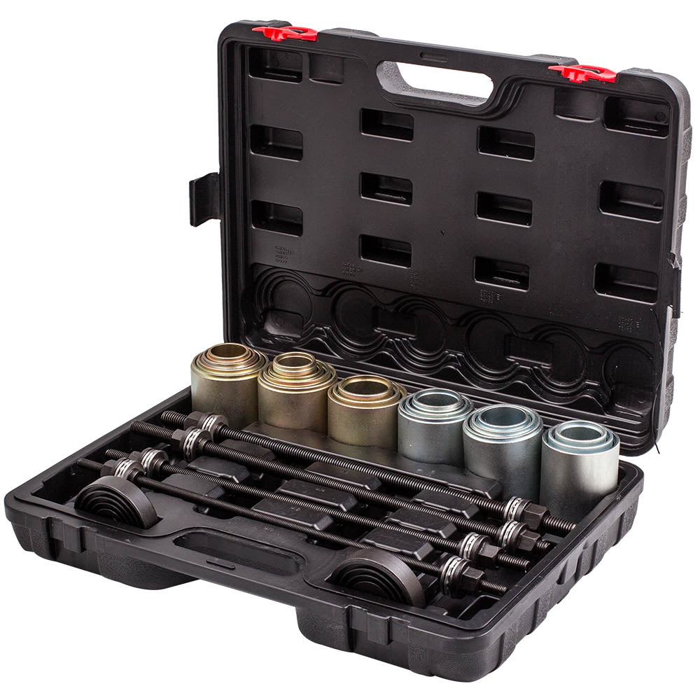 Kit de herramientas de sincronización universal 26 piezas for kit de manguito de casquillo de rodamiento de presión y tracción
