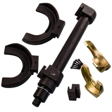 Laad de afbeelding in de galerijviewer, Interchangeable Fork Strut Coil Spring Compressor Extractor Tool Set Kit