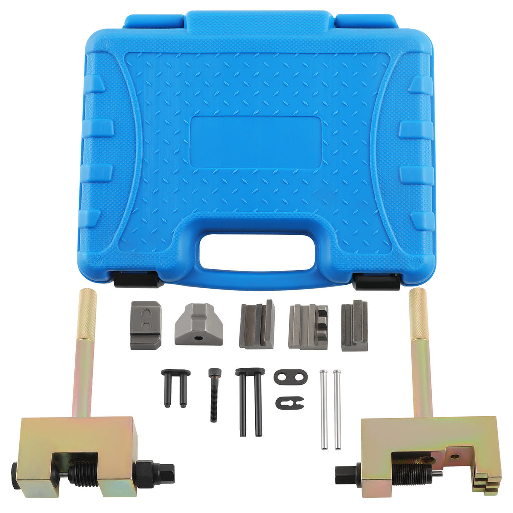 13pcs Engine Timing Chain Riveting Tool Kit compatible for Mercedes-Benz W203 W212 compatible for Chrysler