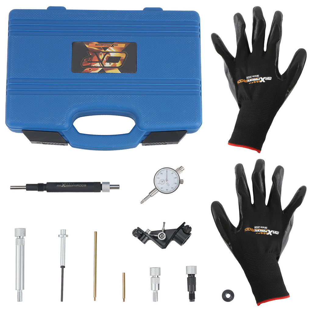 Tools voor precise adjustment of diesel injection pomp W/dial gauge