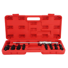 Laad de afbeelding in de galerijviewer, 9pc Inner Bearing Puller Set Remover Slide Hammer Internal Kit 8-32mm Blind Hole