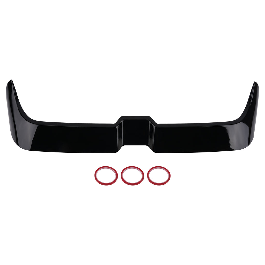 Trunk Wing geschikt voor Audi A3 RS3 S3 Sportback 8Y 2020 2021+ Black ABS Painted