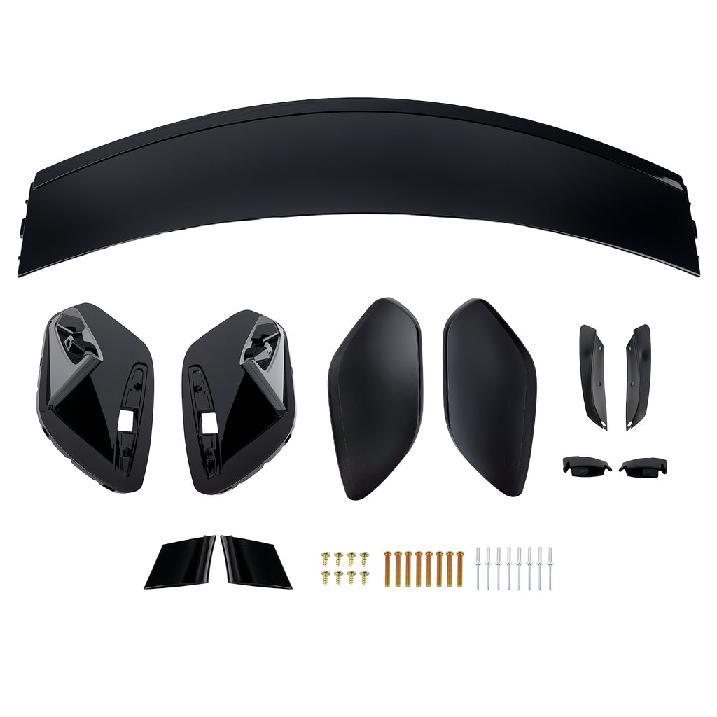 Achter Trunk Spoiler Wing geschikt voor Mercedes W176 A Class AMG A45 Style 2012-2018 Black