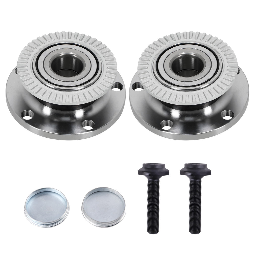 2x Wheel Hub Bearing Kit Achter Links Rechts geschikt voor Audi A4 Avant 8ED B7 2004-2008