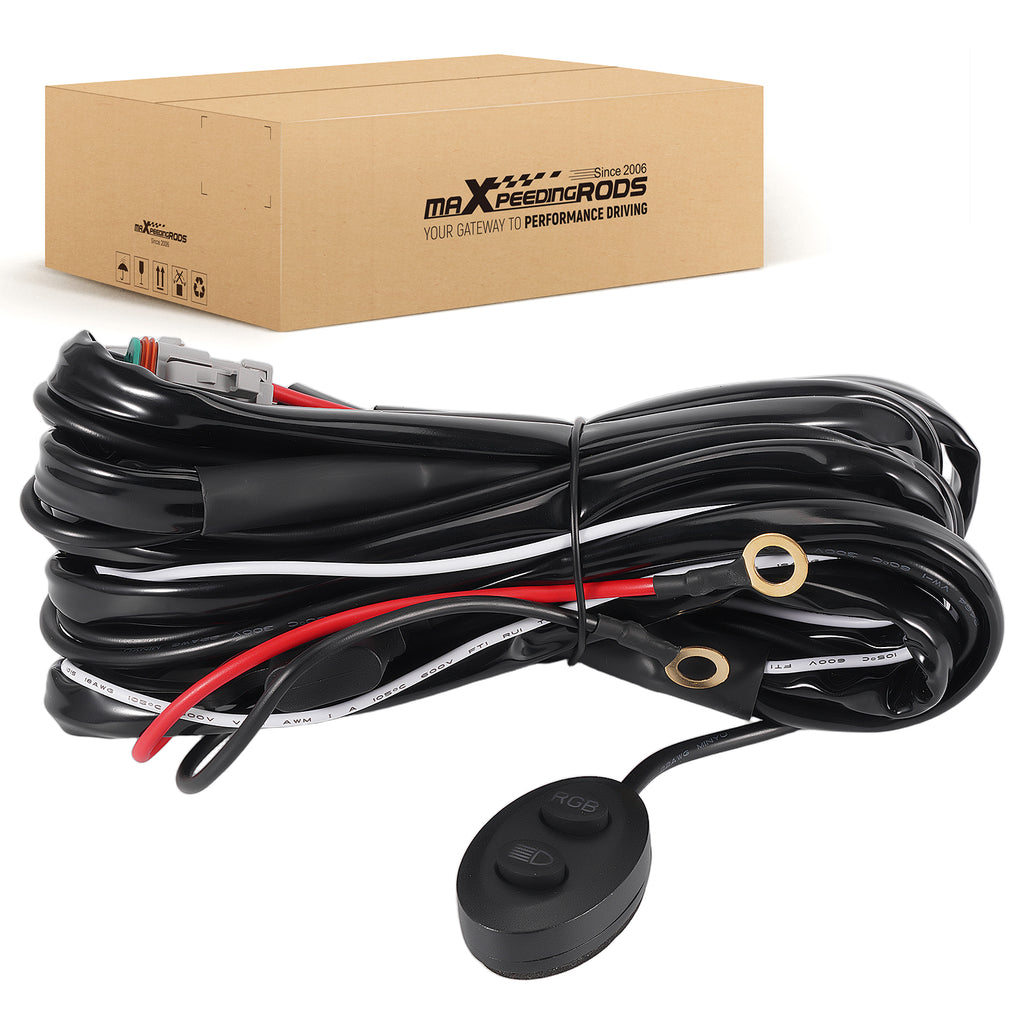 Wiring Harness Switch voor maXpeedingrods Crosshair RGB LED Light 14AWG 40A Relay