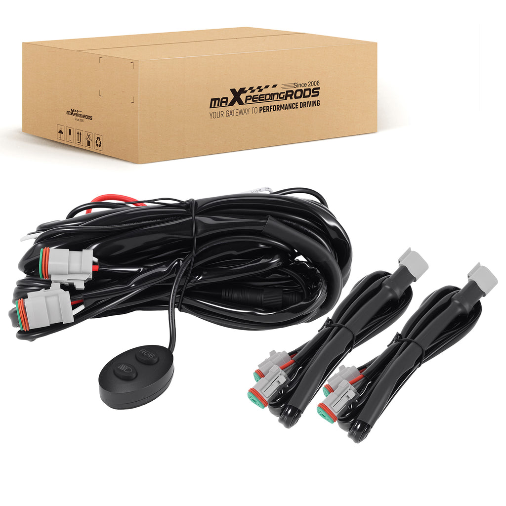 Wiring Harness Switch Kit voor maXpeedingrods Crosshair RGB LED Lights 3.5-7