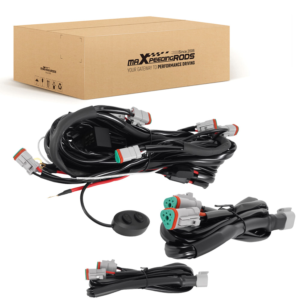 ACC Power Wire Kit voor MaxPeedingrods Crosshair LED Lights 6-Way Connection
