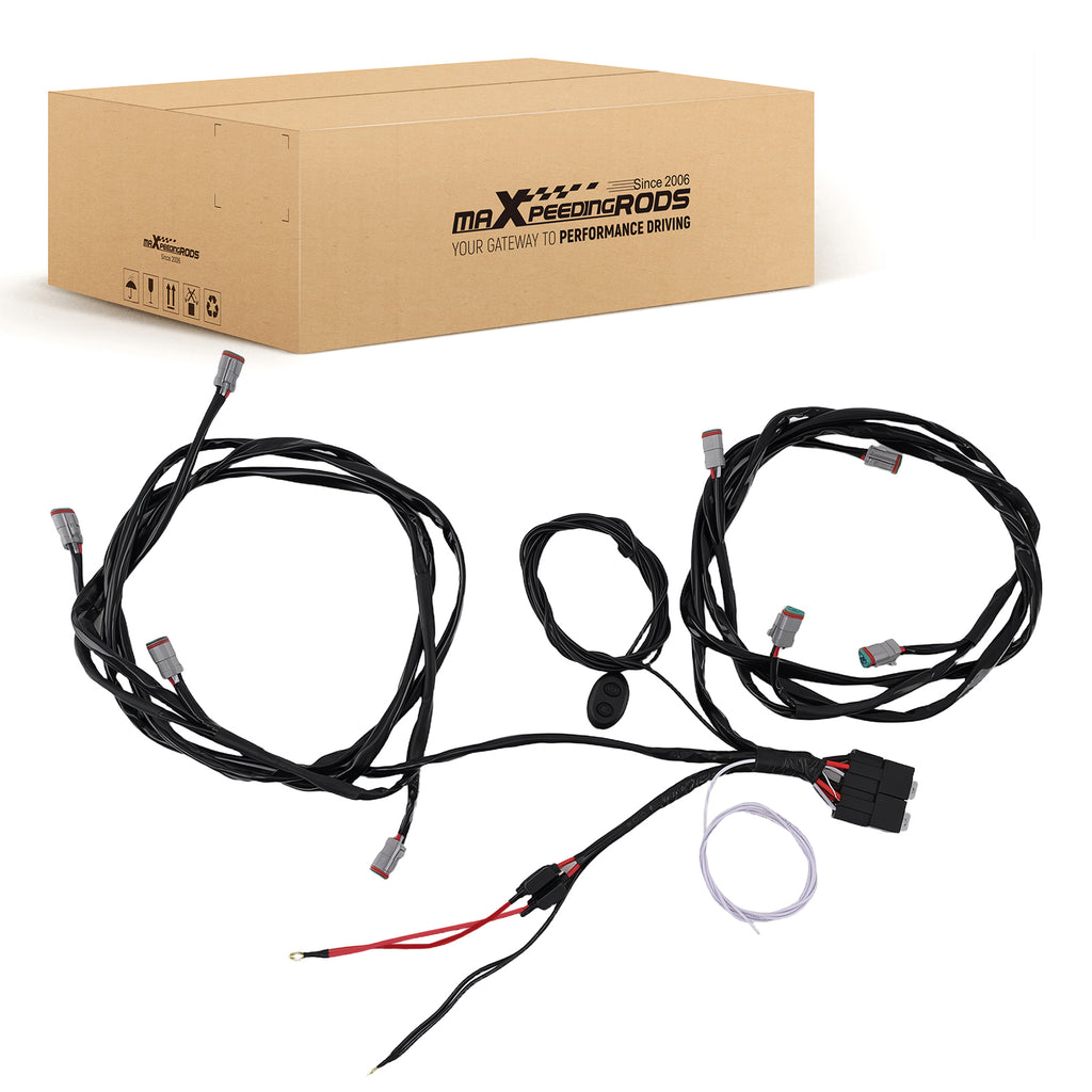 Wiring Harness Switch voor maXpeedingrods Crosshair RGB LED Lights 8-Way 30A