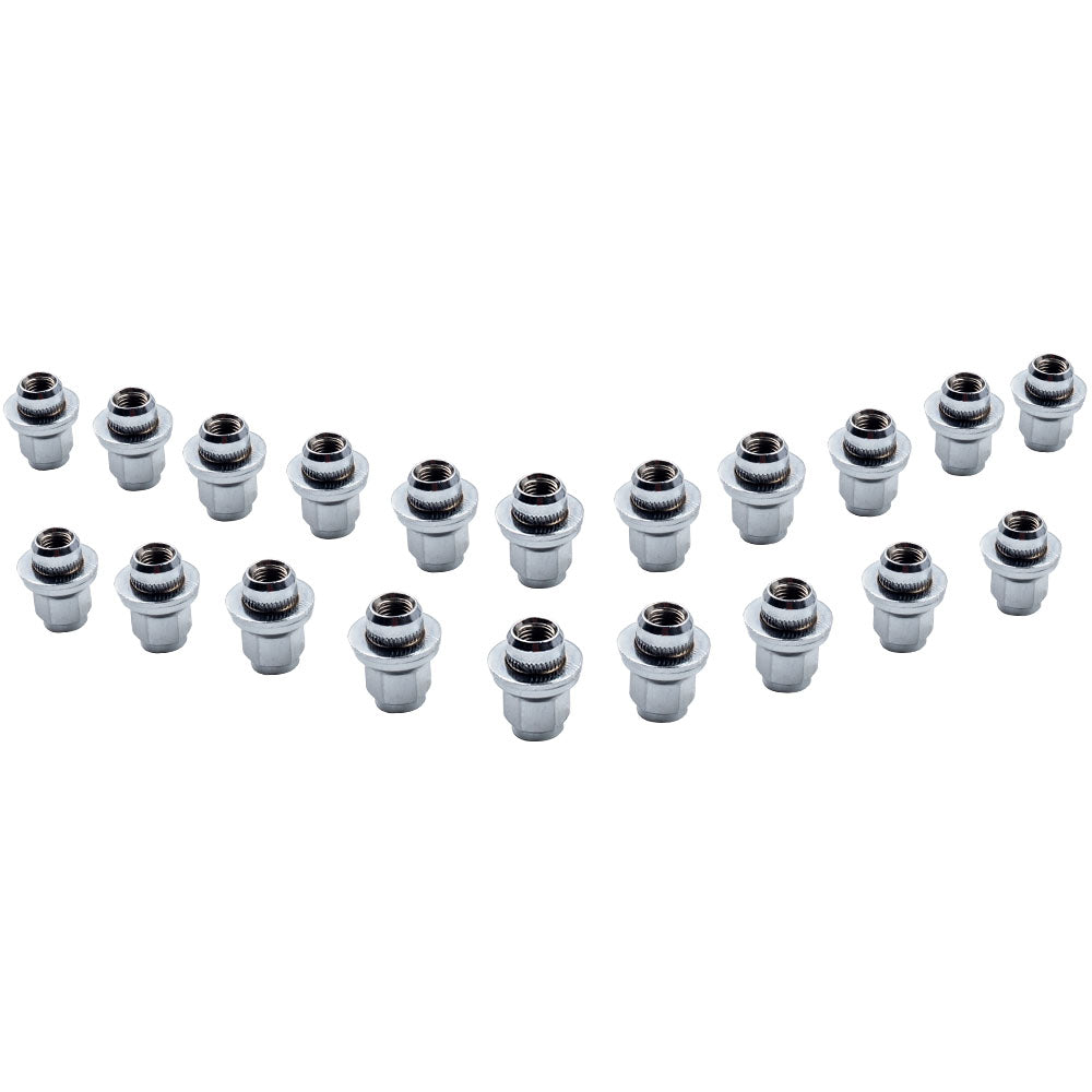 20PCS Bloqueo de Tuercas de Rueda Abierto M12 x 1.5 compatible for Jaguar S-Type X200 99-08