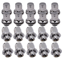 Laad de afbeelding in de galerijviewer, 20*Alloy Wheel Nuts geschikt voor Jaguar S-TYPE F-Type X152 2012-2019 Locking Wheel Nuts