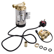 Laad de afbeelding in de galerijviewer, 90W Water Pressure Booster Pump Shower Machine Flow Rate Automatic
