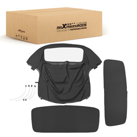 Soft boven Convertible geschikt voor BMW Z3 M 1996-2002 Black Transparent BM-33902