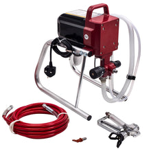 Laad de afbeelding in de galerijviewer, 400w 2900psi 200 BAR PISO DE AIRE ELÉCTRICO INTERIOR PINTURA DE PARED SPRAY SPRAYER PISTOLA SET