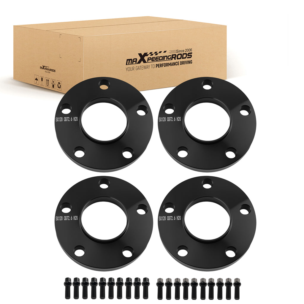 15mm 20mm Aluminum Wheel Spacers geschikt voor BMW 3 Series E 5x120 72.6mm Hub 4pcs