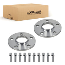 Laad de afbeelding in de galerijviewer, 2x Espaciador 10mm 5x112 M14x1.5 compatible for VW Amarok Transporter compatible for Audi Q5 66.5mm