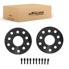Laad de afbeelding in de galerijviewer, 2x Espaciadores 5mm compatible for Audi TT 5x1125x100 M14x1.5 CB 57.1mm Aleación