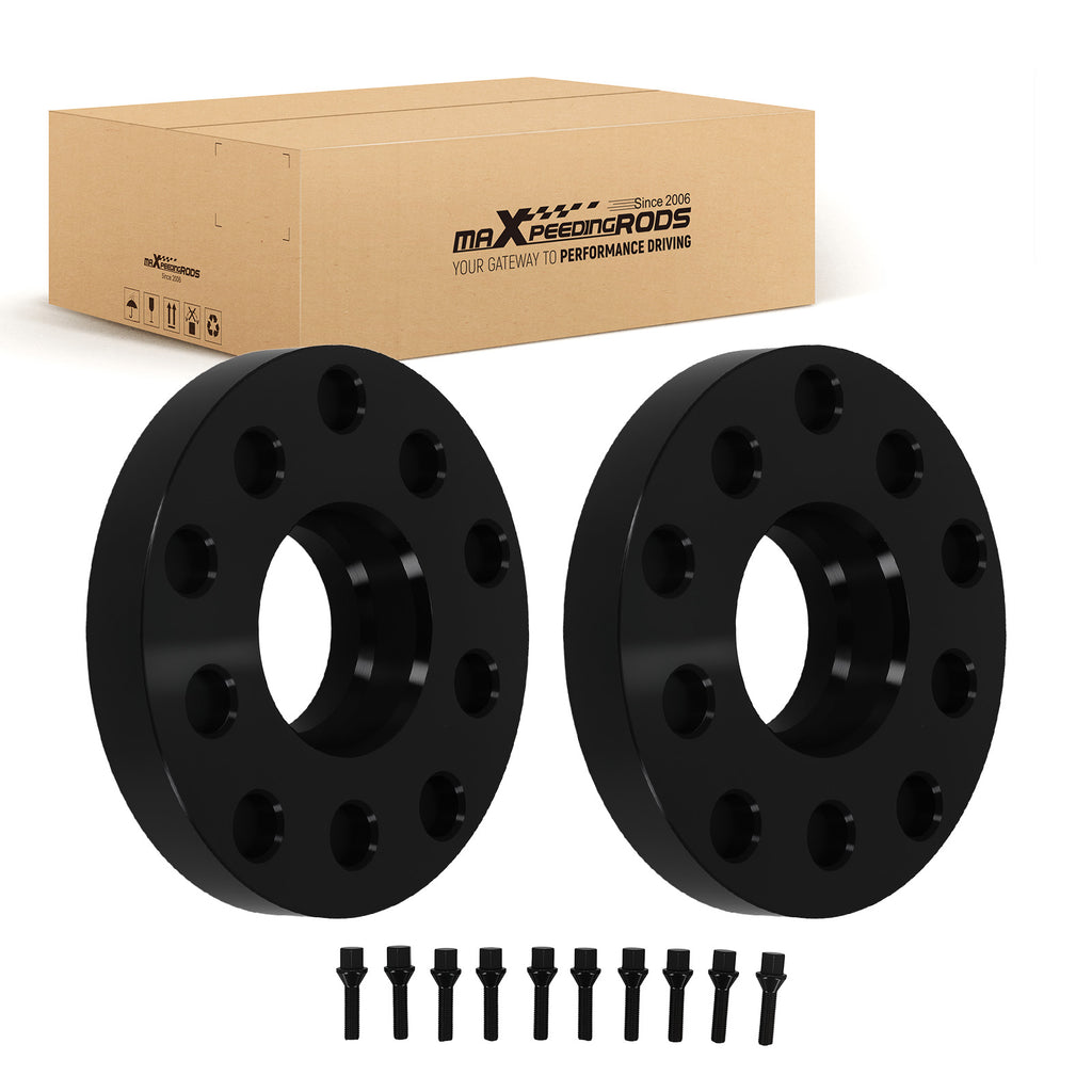 2PC 20mm 5x100/5x112 6061 Aluminum Wheel Spacers geschikt voor geschikt voor VW Audi 57.1mm M14x1.5