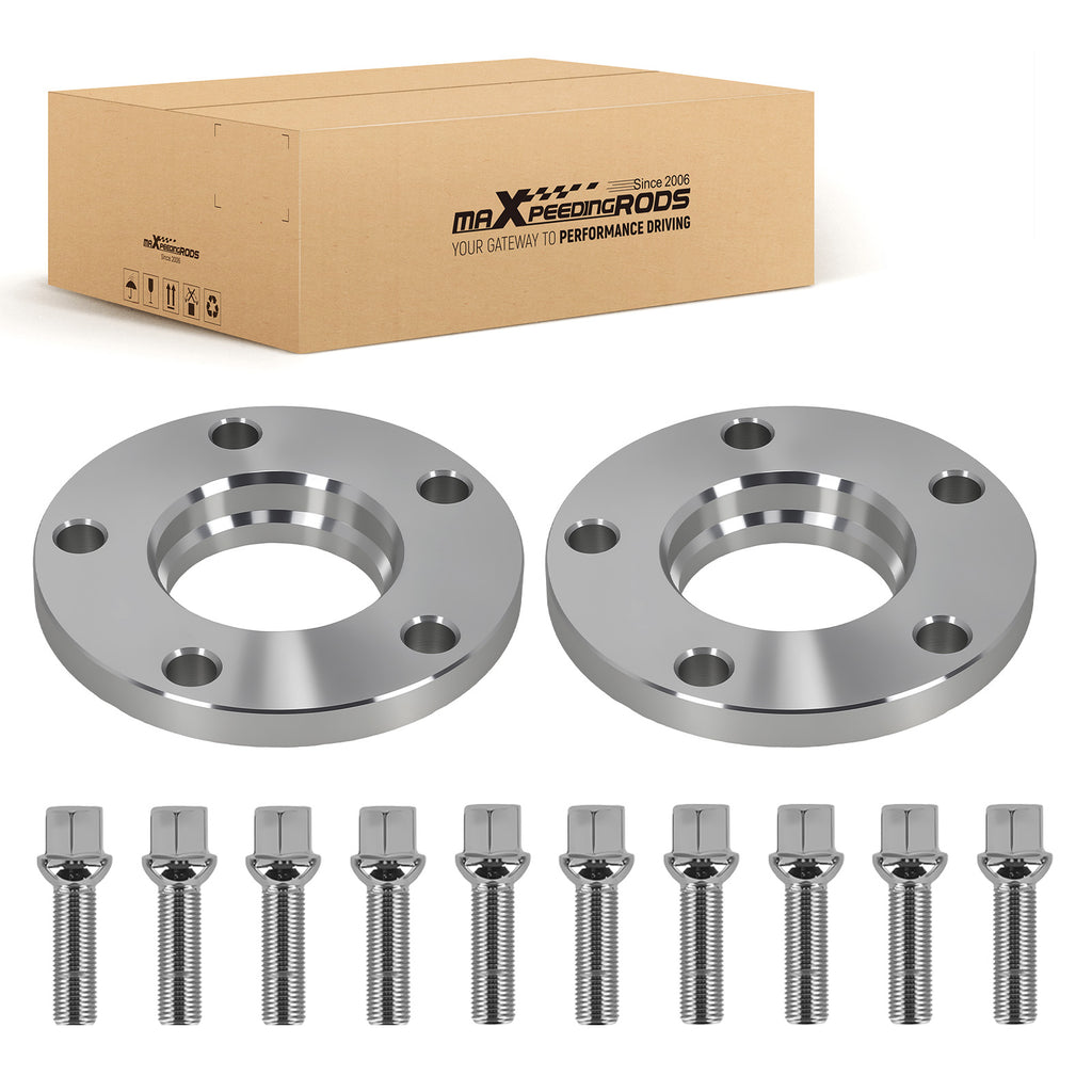 Espaciadores 15mm Aluminio compatible for BMW 1er 4er M4 5er M5 X3 X4 5x120 M14x1.25
