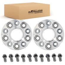 Laad de afbeelding in de galerijviewer, separadores de rueda 30mm 5x112 compatible for Mercedes-Benz Clase C W205 M14x1.5 Aluminio