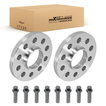 Laad de afbeelding in de galerijviewer, 2pcs 15mm Espaciadores compatible for Volvo 5x108 CB 63.4mm Aleación Aluminio 6061-T6