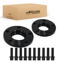 Laad de afbeelding in de galerijviewer, 2x Espaciadores de Rueda 15mm compatible for Audi A4 A5 A6 A7 Aluminio 5x112 CB66.5mm