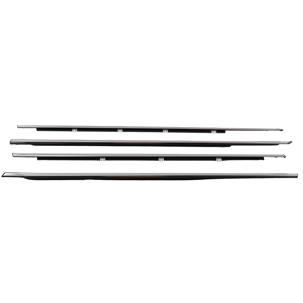 Weatherstrip Window Moulding Trim Seal Belt voor Accord 2008-2012 4pcs
