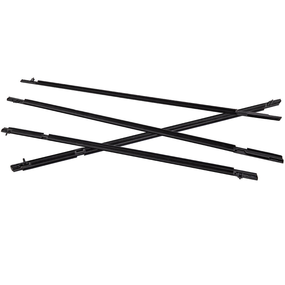 Car Weatherstrip Window Moulding Trim Seal Belt 2006-11 geschikt voor Honda Civic 4pcs