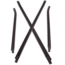 Laad de afbeelding in de galerijviewer, 4 Window Glass Seals Outer Door Weather Strip geschikt voor Toyota HILUX Double Cab 05-15